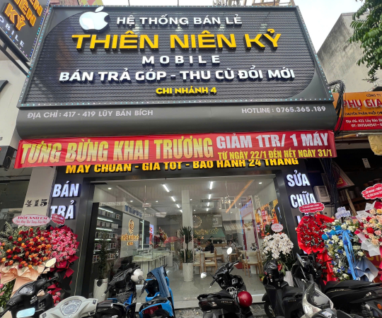 Thiên Niên Kỷ Mobile Tân Phú – Cửa Hàng iPhone Uy Tín Tân Phú Được Nhiều Khách Hàng Tin Chọn