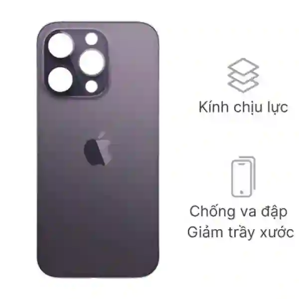Thay kính lưng iPhone 14 Pro Max chính hãng GENA
