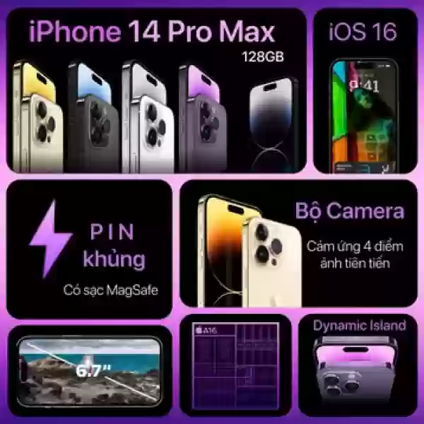 iPhone 14 Pro Max 256GB | Chính hãng
