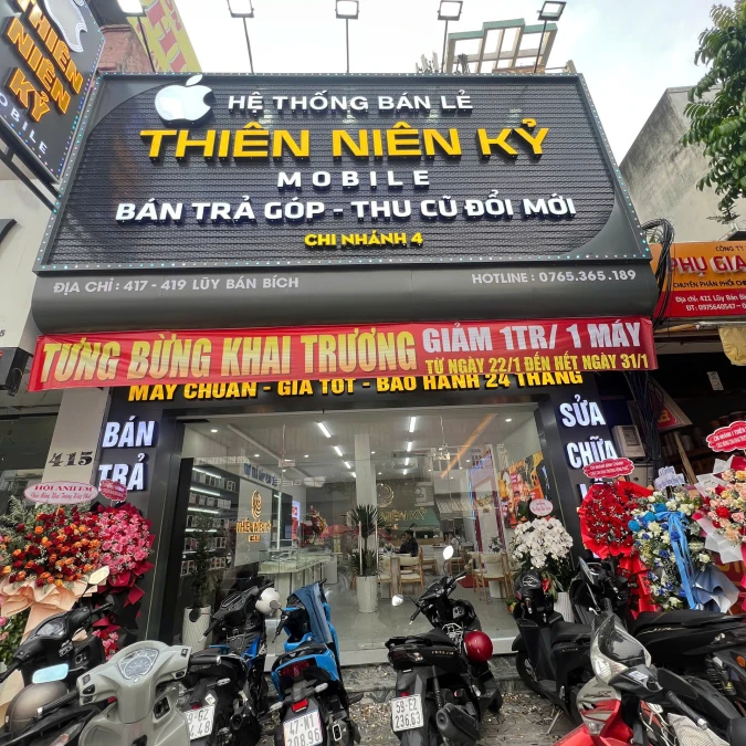 THIÊN NIÊN KỶ MOBILE CHI NHÁNH TÂN PHÚ – ĐỊA ĐIỂM BÁN IPHONE CHÍNH HÃNG BẬC NHẤT TÂN PHÚ